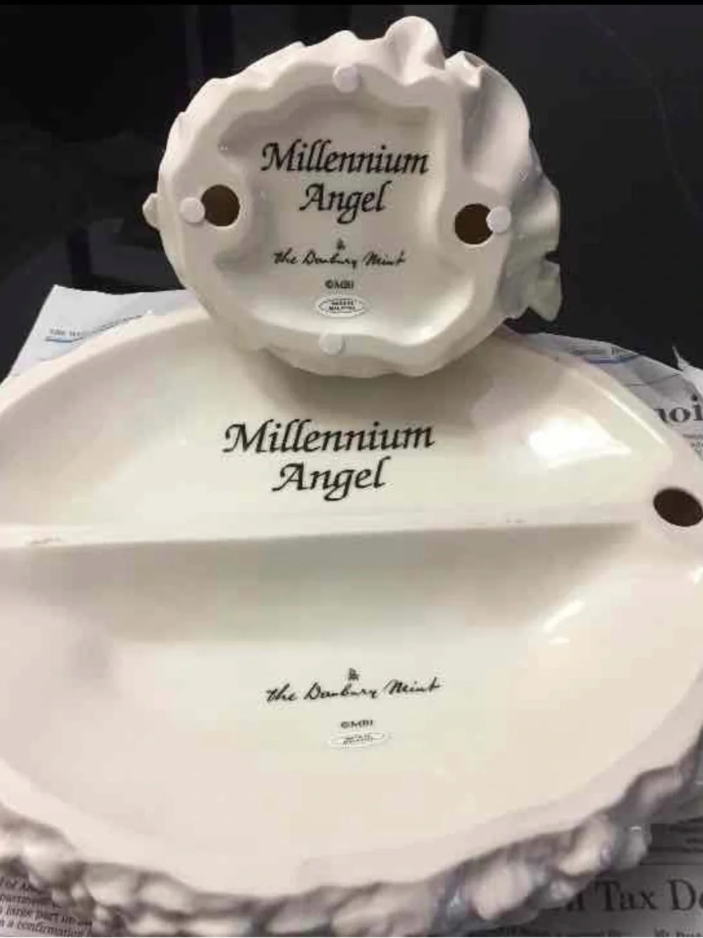 The Danbury mint millennium Angel